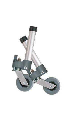 Comb. Swivel/Fixed Wheels 3 w/Lock and Rear Glides (pr) product image