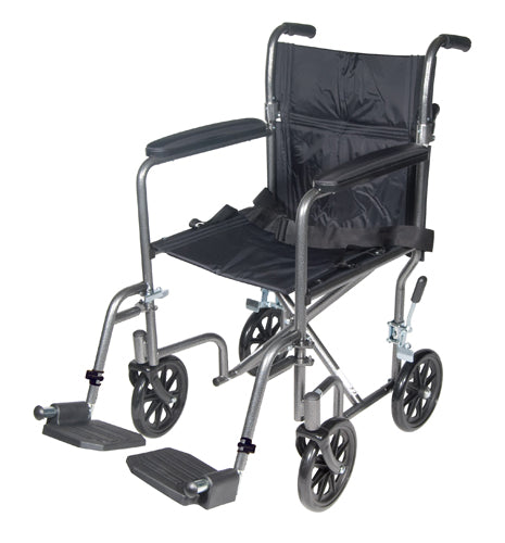 Wheelchair Transport 17 Silver Vein Finish product image