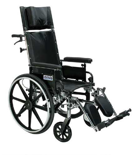 Viper Plus Reclining W/C 14 Fixed Flip Desk Arms SEL product image