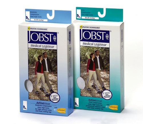 Jobst Active 20-30 Knee-Hi Socks Black Medium product image