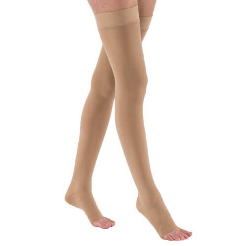 Jobst Relief 20-30 Thigh-Hi Open Toe Beige Large product image