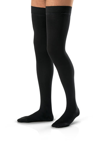 Jobst for Men 30-40mmHg Thigh High Black Large product image