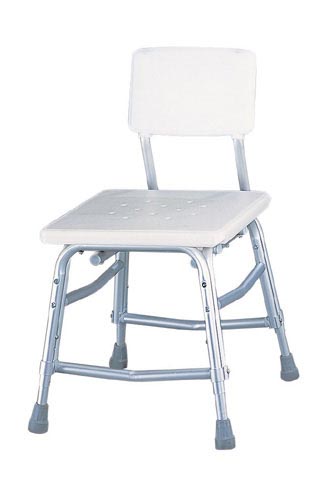 Bath Bench w/Back & Dual Frame Brace Extra Heavy Duty Cs/2 product image