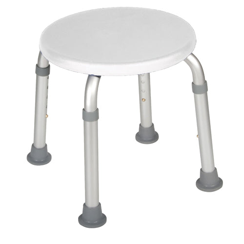 Bath Stool - Round White by Drive product image