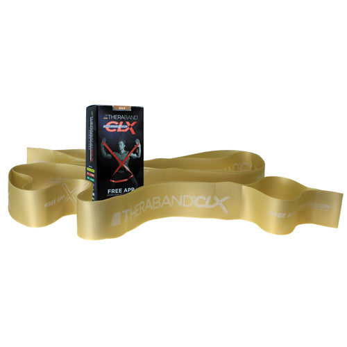 Theraband Consecutive Loops Gold 5' Individual 9-Loop product image