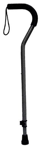 Cane w/ Tab-Loc Silencer Offset Handle Black product image