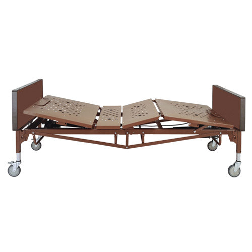 Bariatric Full Electric BedPkg w/Half Rails & Mattress product image