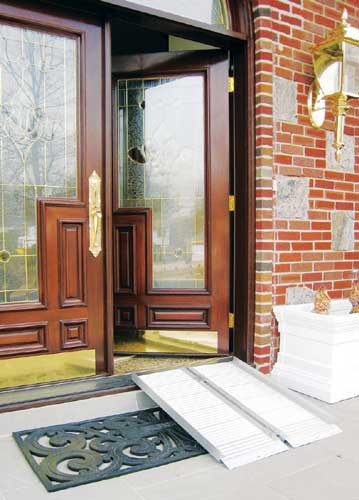 Wheelchair / Scooter Ramp 2' Single Fold Suitcase w/Bag product image