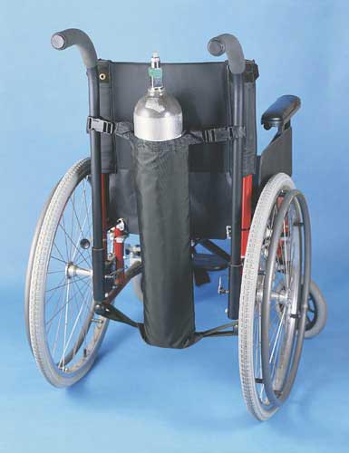 Wheelchair Oxygen Bag Black 27 L x 5 Diameter product image