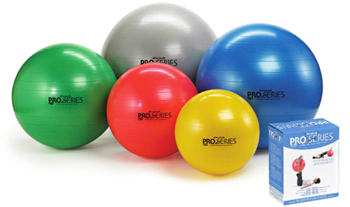 Pro-Series Exercise Ball Slow-Deflate Red 55 cm product image