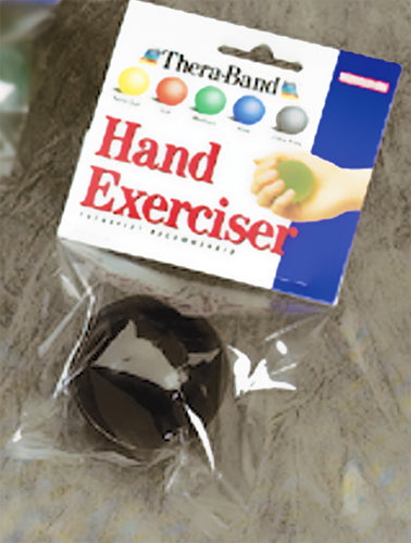 Thera-Band Hand Exercise Ball XL-Black Extra-Firm product image