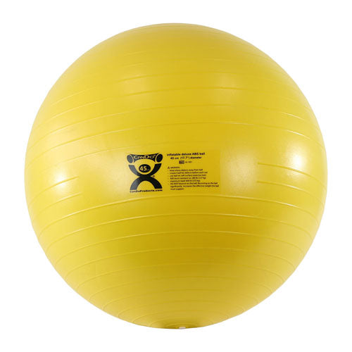 Cando Deluxe ABS Inflatable Ball 45cm (17.7 ) Yellow product image