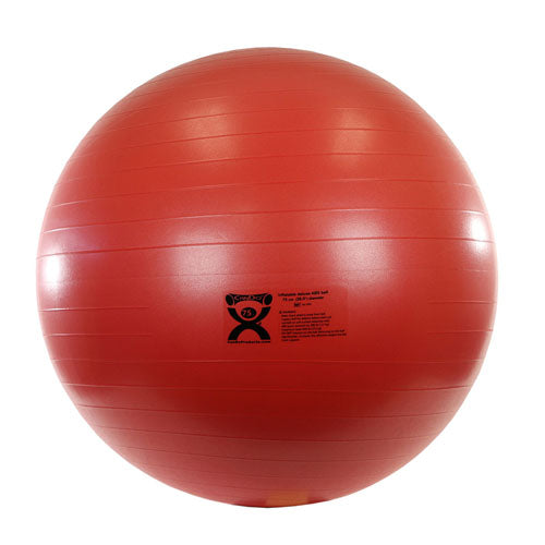 Cando Deluxe ABS Inflatable Ball 75cm (29.5 ) Red product image