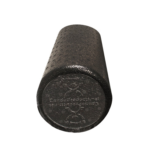 CanDo Foam Roller Black Compos Extra Firm Round 6 x 12 product image