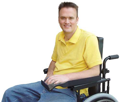 Fixed Arm Trough Foam Pad Left product image