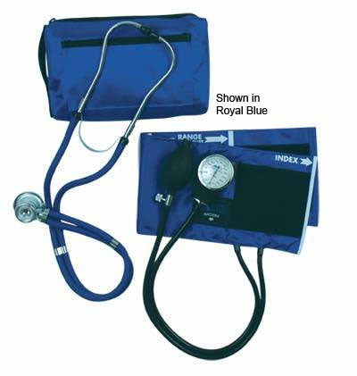 MatchMates Aneroid Sphyg Kit w/Stethoscope Royal Blue product image