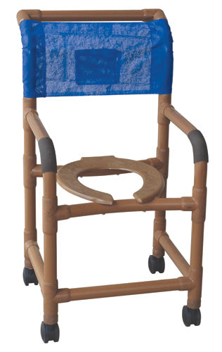 Shower Chair Standard PVC Wood-Tone product image