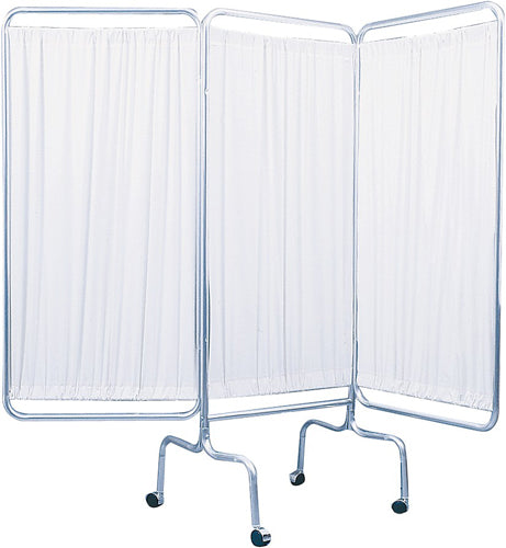 3 Panel Privacy Screen w/Casters Drive product image