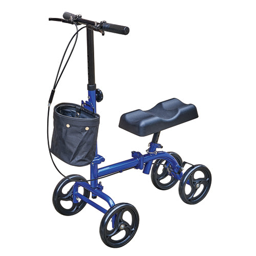 Keep Me Moving Steerable Folding Knee Scooter - BlueJay product image