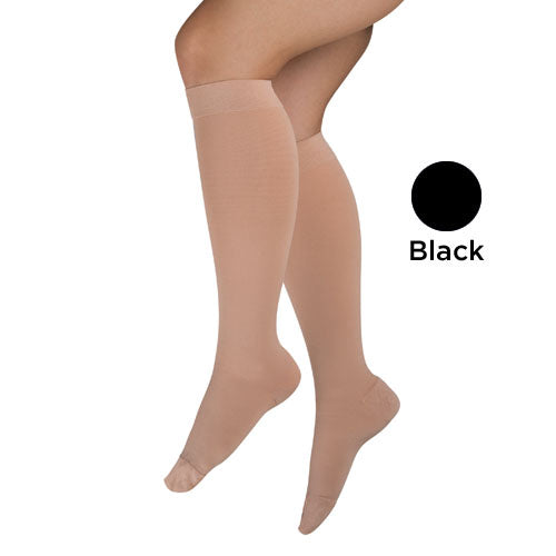 Firm Surg Wgt Stkngs XL Black 20-30mmHg Below Knee Clsd Toe product image