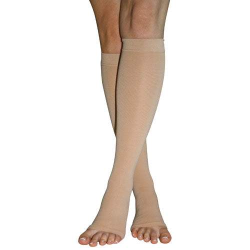 Firm Surg Weight Stkngs Large 20-30mmHg Below Knee Open Toe product image