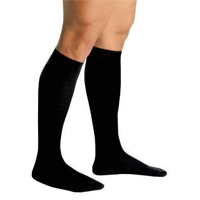 Men's Firm Support Socks 20-30mmHg Black Medium product image