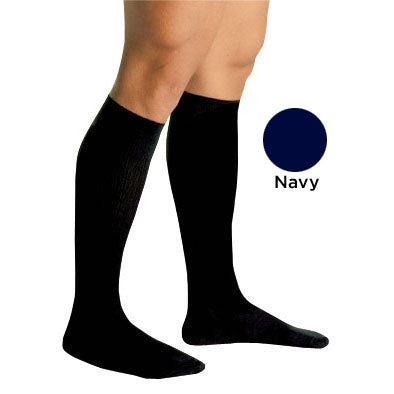 Men's Firm Support Socks 20-30mmHg Navy Large product image