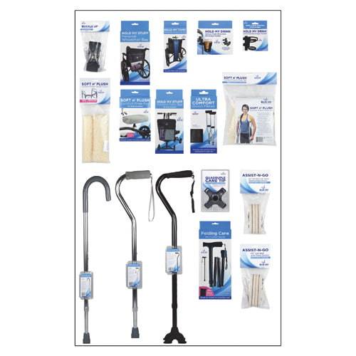 Planogram Mobility Aids & Accessories 3' x 60 product image