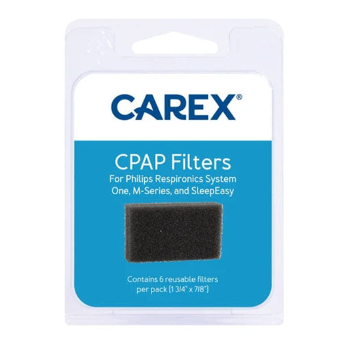 CPAP Filter Pk/6 Carex Foam Filters product image