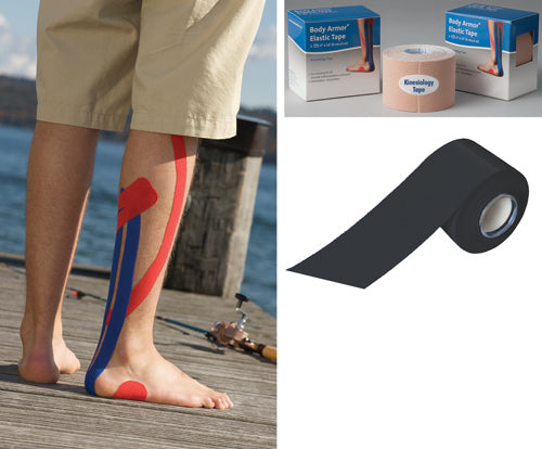 Kinesiology Tape 2 x 16.5' Black product image