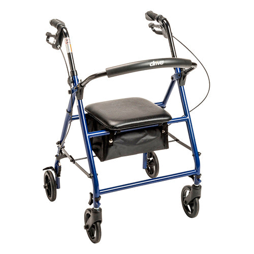 Rollator Steel Blue w/6 Whls Knocked-Down product image