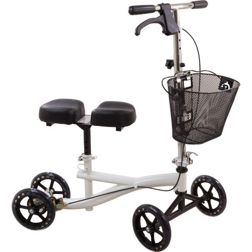Knee Scooter Deluxe Roscoe White product image