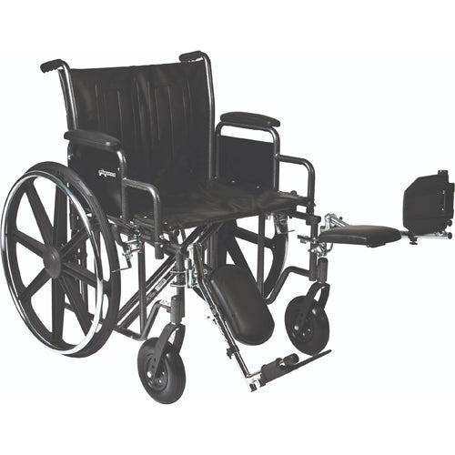 Wheelchair 22 Removable Desk Length Arms Elevating Legrests product image