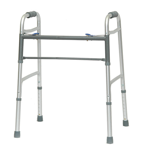 Bariatric Two-Button Folding Walkers W/out Wheels 2/CS product image