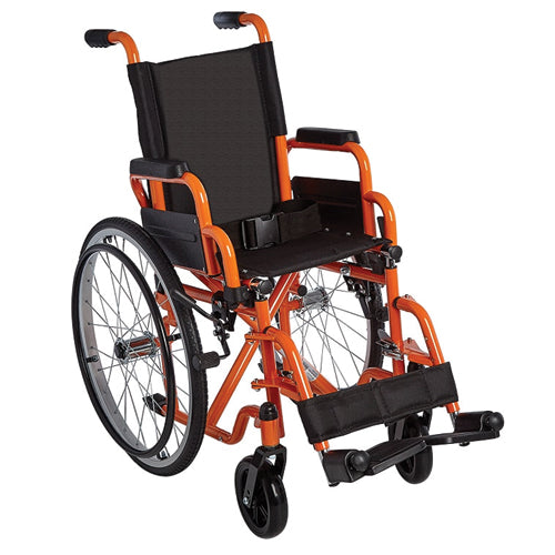 Ziggo Wheelchair Lightweight Folding 12 Orange product image