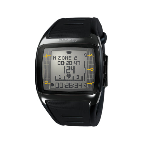 Polar Hear Rate Monitor FT60M Black w/White Display Male product image