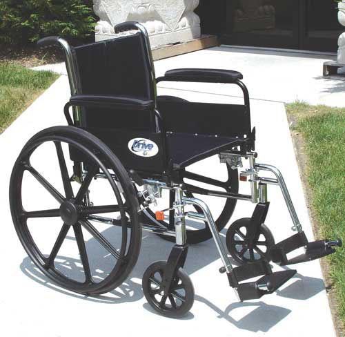 K3 Wheelchair Ltwt 20 w/DFA & ELR Cruiser III product image