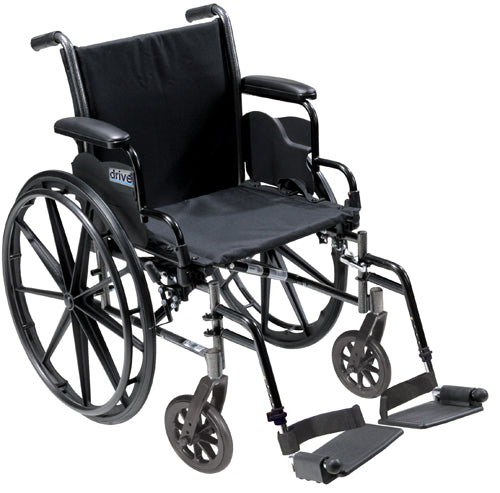 K3 Wheelchair Ltwt 18 w/DDA & S/A Footrests Cruiser III product image