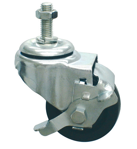 Locking Casters (Set/4) 3 x 1-1/4 H/D Threaded Stem product image
