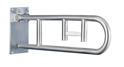 Flip-Up Grab Bar Peened Stnless Steel w/Integrated TPH product image