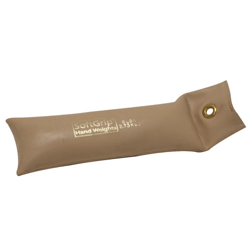 SoftGrip Hand Weight 6 lb  Tan product image