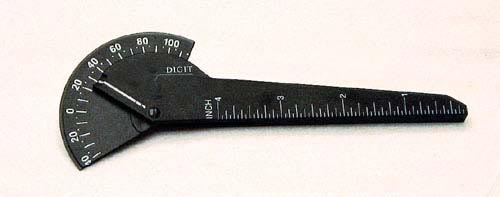 Digit Plastic Goniometer 180o product image
