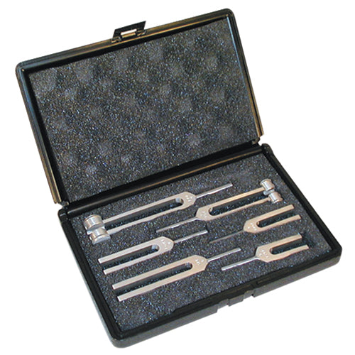 Tuning Fork Clinical Grade Set 128-4096 Cps(6 pc+Case) product image