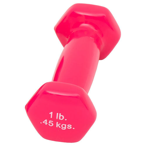 Dumbell Weight Color Vinyl Coated 1 Lb product image