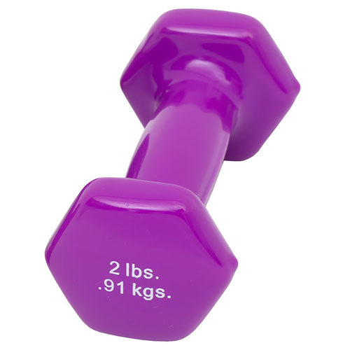 Dumbell Weight Color Vinyl Coated 2 Lb product image