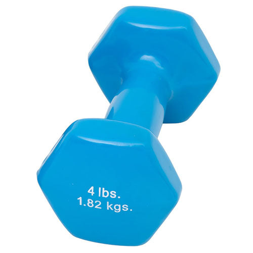 Dumbell Weight Color Vinyl Coated 4 Lb product image