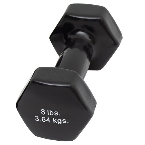 Dumbell Weight Color Vinyl Coated 8 Lb product image