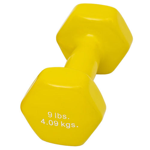 Dumbell Weight Color Vinyl Coated 9 Lb product image