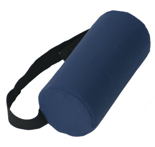 Lumbar Roll Full-Firm Navy With Strap  5  Dia. X 11 product image