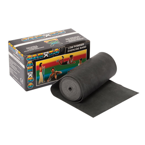 Cando Exercise Band Black X-Heavy 6-Yard Roll product image